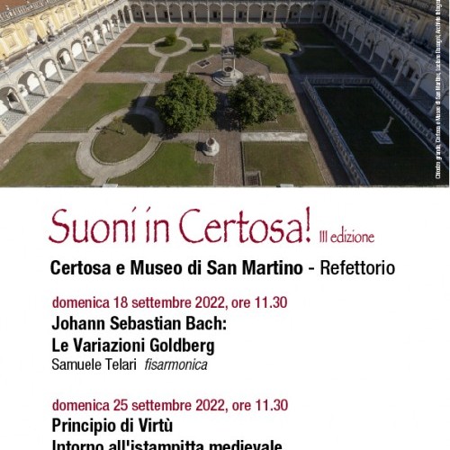 Suoni in Certosa! III edizione